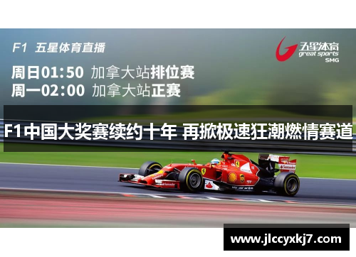 F1中国大奖赛续约十年 再掀极速狂潮燃情赛道